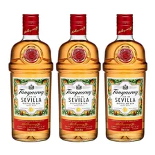 Gin Tanqueray Flor De Sevilla 700ml Botella X3 - Gobar®