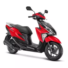 Moto Honda Elite 125 Vermelha 2024 2024 0km Com Garantia