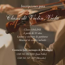 Clases De Violín Y Viola Online