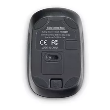 Mouse Mini Inalambrico Verbatim Usb Receptor Nano Color Negro