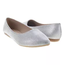 Zapatillas Flats Con Textura Mujer Moda Erez