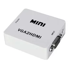 Adaptador Vga A Hdmi Audio Y Video Convertidor