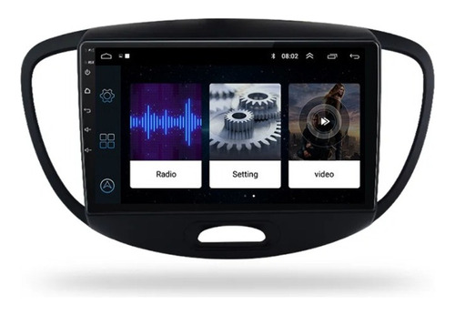 Radio Android 10.1 Hyundai I10 2008-2015 De 2 Gb+32 Gb + Cm Foto 2