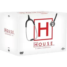 Coleção Dvd House 1ª A 8ª Temporada (46 Discos)