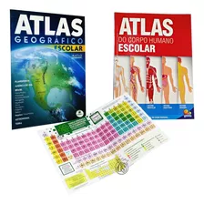 Atlas Geografico Mapas Tabela Periodica Atlas Corpo Humano