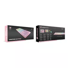 Teclado Cougar Vantar Ax-rosa