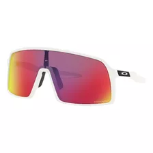 Lentes De Sol Oakley Sutro Prizm Deportivo Para Hombre Xl Color De La Lente Rojo Color Del Armazón Blanco Diseño Espejeada