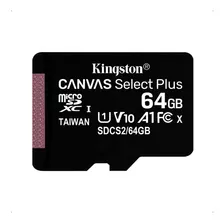 Cartão De Memória Kingston 64gb Lacrado Canvas Select Plus 