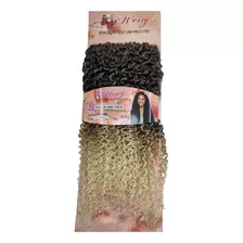 Cabelo Cacheado Bio Orgânico Crochet 70cm 300g Coleção Weng Cor Chocolate Acobreado Platinado