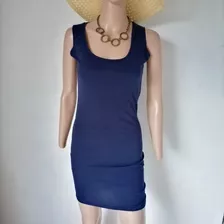 Vestido Nuevo De Algodón.al Cuerpo Talla 1