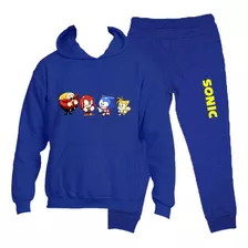 Buzo Conjunto Estampado Sonic Bebes Sega