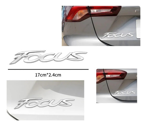 Emblema Compatible Con Ford Focus Logotipo  Foto 2