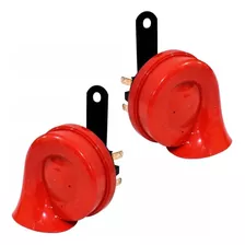 Claxon Tipo Caracol 12v Hella Rojo