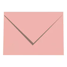 Envelope Para Convite App 15x21 Rosa Fidji 180g 50 Unidades