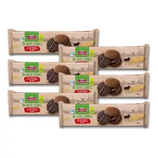 Biscoito Hafer Cookies Dark 200g Lambertz ( 6 X 200g ) 