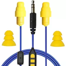 Auriculares Plugfones Pgpuy Azul/amarillo 26db Nrr
