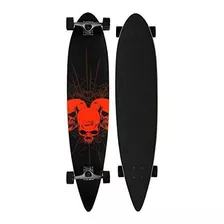 Krown Rasta Lion Pintail Longboard Completo, 9x43 Pulgadas