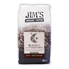 Jim's Organic Coffee Mezcla X Aka Witches Brew - Frijol Ente