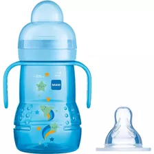 Vaso De Entrenamiento Para Bebés Mam Trainer+ 220ml, Azul