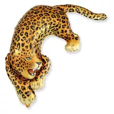 Balão Metalizado Leopardo Selvagem - Flexmetal - (35 Cm)