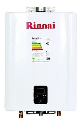Aquecedor De Água A Gás Rinnai E21 Digital Glp Cor Branco