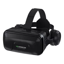 Óculos 3d Realidade Virtual Shinecon 10.0 Fone Com Controle