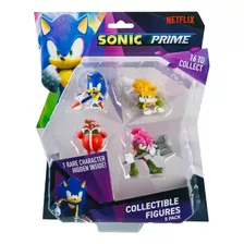 Sonic Pack X5 Figuras En Blister Doctor Dont Coleccionables 