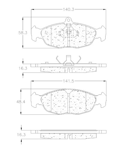 Balatas Traseras Jaguar Xk8 2004 4.2l Grc Foto 2