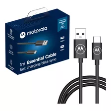 Cabo Usb De Dados Motorola Original Usb-c 1 Metro