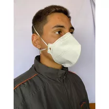 Kit 10 Máscara Respirador N95/pff2 Branca Ca 45.655 Anvisa 