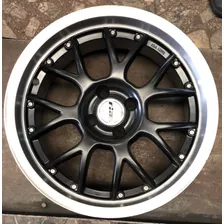 Llantas 17 Rial Nogaro Negras 4x100 Vw Chevrolet Renault