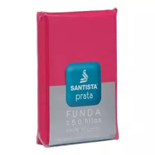 Pack X2 Funda De Almohada Prata 150 Hilos Color Fucsia 