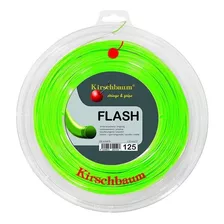 Cuerda Para Raqueta Kirschbaum Flash 1.25 Verde Rollo 200m