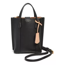 Tory Burch Perry Mini Tote Para Mujer, Negro, Talla Única