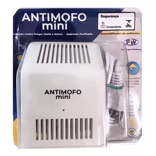 Antimofo Mini Desumidificador Closet Armario Ar Purificado Cor Branco 220v