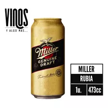 Cerveza Miller - Lata 473cc