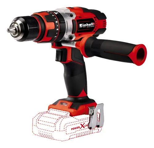Taladro Percutor Inalambrico Einhell Te-cd 18-48 Li Solo Rojo 50 Hz/60 Hz