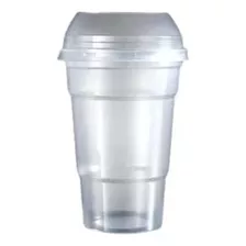 Vaso Milano Descartable 370cc Con Tapa P/cuchara Pack 800 Un