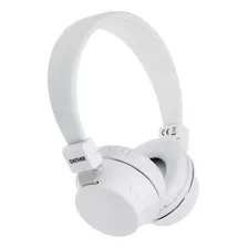Auriculares Inalambricos Denver Bluetooth Bth-205 Color Blanco
