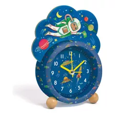 Reloj Despertador Infantil Djeco Astronauta En El Espacio