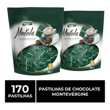 170 Pastilhas De Chocolate Com Menta, Mentinha, Montevérgine