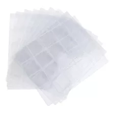 Paquete De 10 Protectores Transparentes Para Álbumes De 20 M