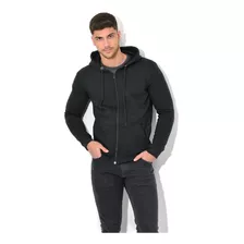 Campera Hombre Frisa Invisible Premium Con Capucha