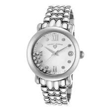 Reloj Mujer Swiss Legend 22388-22 Cuarzo Pulso Plateado En