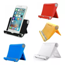 Base Soporte Telefono Porta Celular Plegable Plastica Mesa