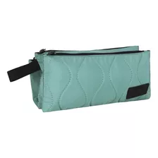 Estuche Escolar Celerio Ondas Dirty Menta Head