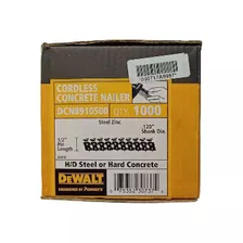 Caja Clavos 1/2 Dewalt, Clavadora, Clavo Hierro Y Hormigon