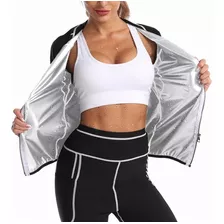 Traje De Sauna Para Mujer, Chaqueta De Sudor, Gimnasio, Entr