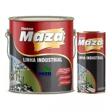 Tinta Epoxi Bi-componente Kit Maza 3,6 Litros Cor Verde Petrobras 2,5 G 5/10