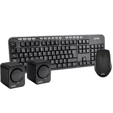 Combo Teclado + Mouse + Parlantes Overtech Ot-130